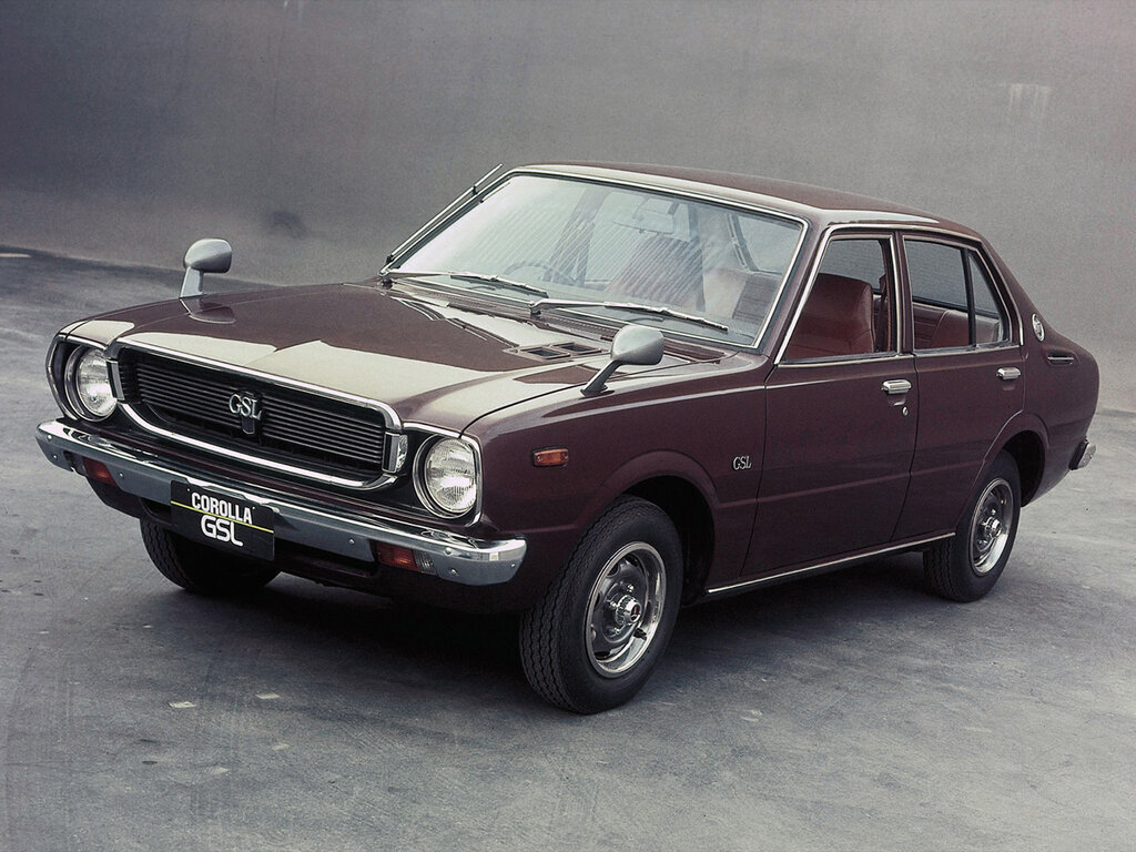 Toyota Corolla (KE30, TE30, TE31) 3 поколение, седан (04.1974 - 12.1976)